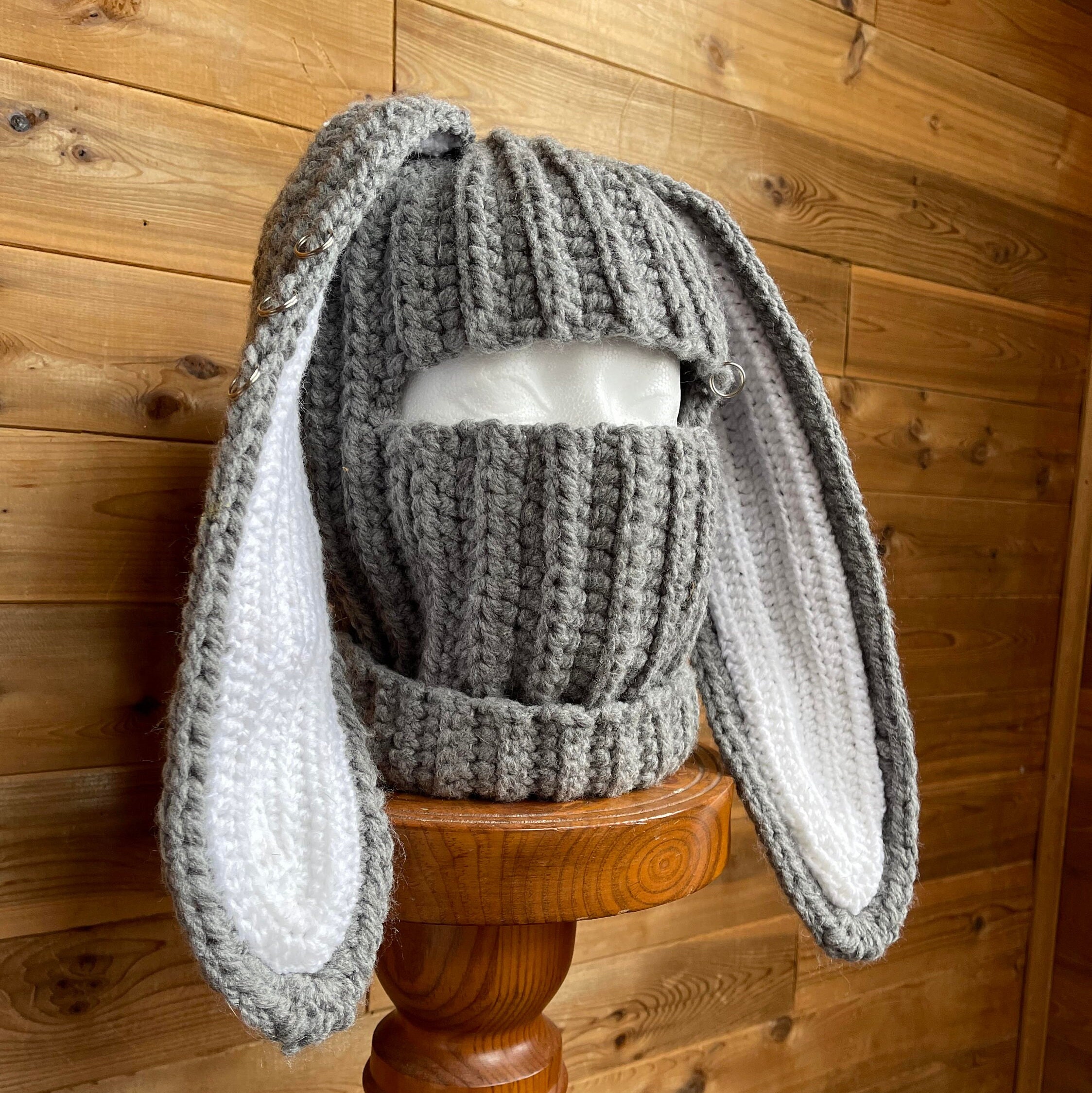 Bunny Balaclavas 2 PDF CROCHET PATTERNS Etsy UK