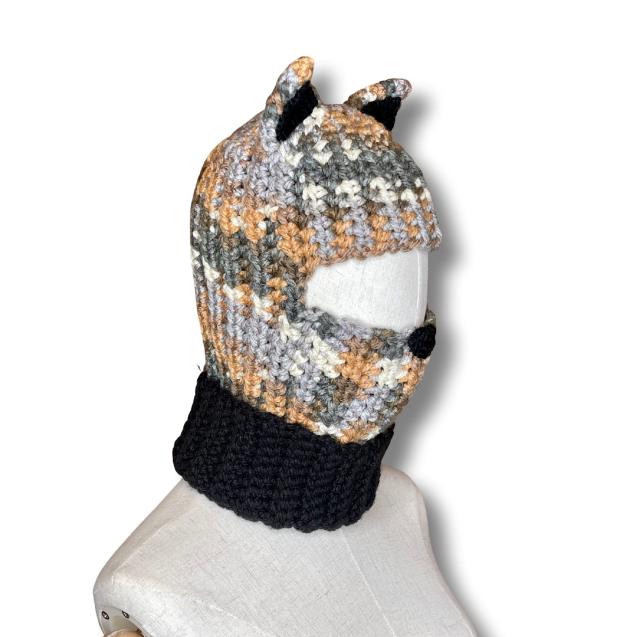 小物 DISCOVERED CROCHET BALACLAVA Skull Balaclava CROCHET PATTEN PDF — Alexandria Masse