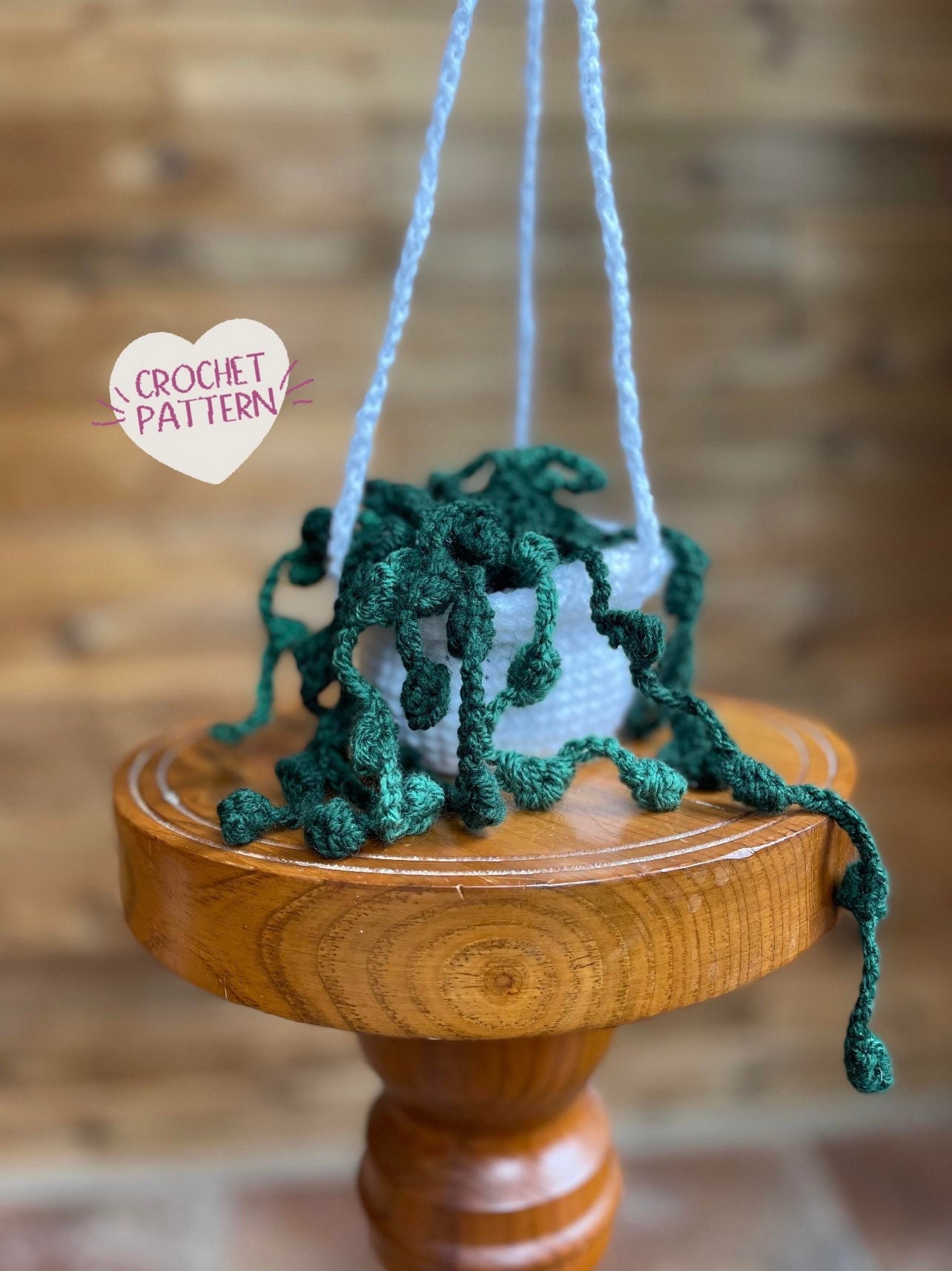 30 String of Pearls Crochet Patterns for Hanging Plants, Mini Pots, and Car Charms 31 String of Pearls Amigurumi Plant with Removable Soil