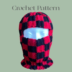 Checkerboard Balaclava | PDF | Digital Download | English
