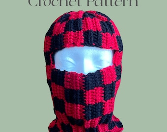 Checkerboard Balaclava | PDF | Digital Download | English