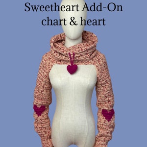 Selene Hooded Bolero PDF Crochet Pattern Digital download English & Spanish image 5