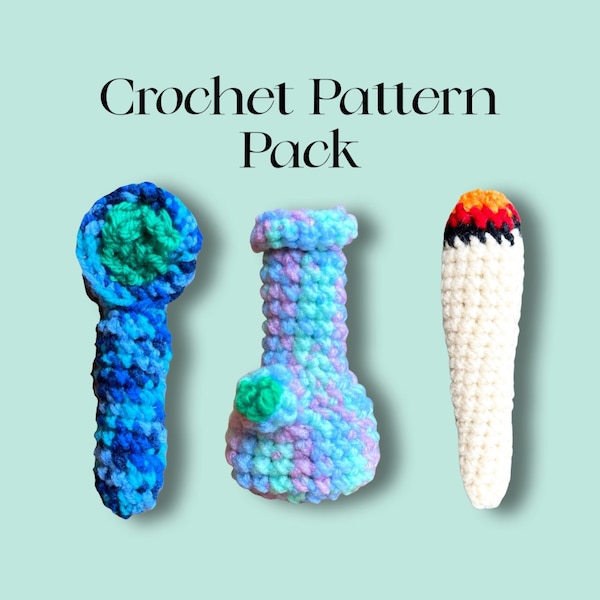 Cat Toy || 420 || CROCHET PATTERN set of 3 | English