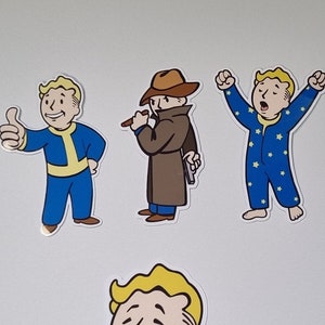Adesivi Fanart ispirati a VaultBoy