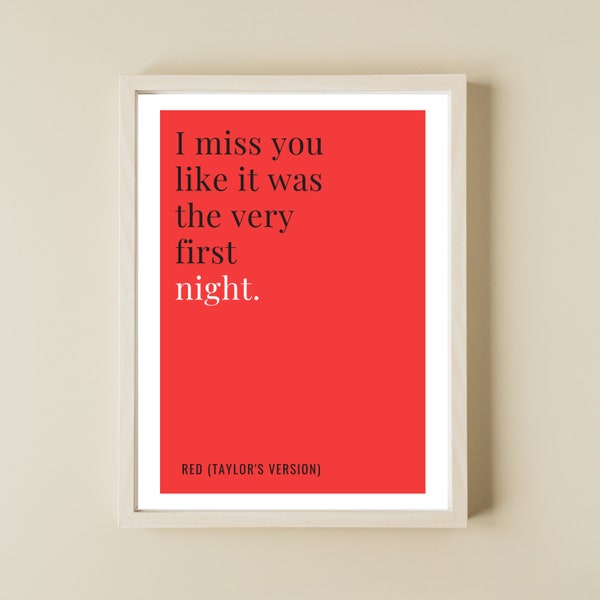 The Very First Night Poster Etsy