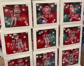 Elf  return 2025, Personalized elf return, elf return,  elf prop,Holiday Elf, Elf Antics, Christmas elf, Santa’s watcher, elf games, elf fun