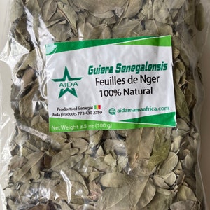 Guiera Senegalensis dried leaves, feuilles de Nguer,Ngeer, Bild 4