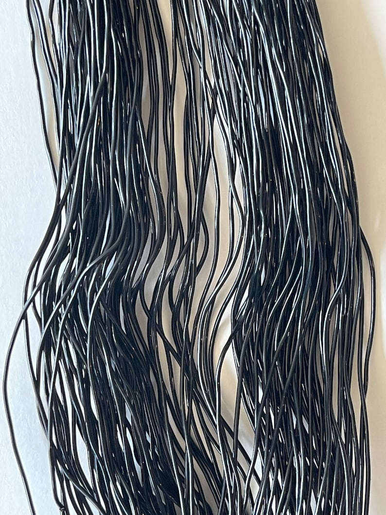 African Rubber Hair Thread Etsy