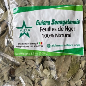 Guiera Senegalensis dried leaves, feuilles de Nguer,Ngeer, image 1