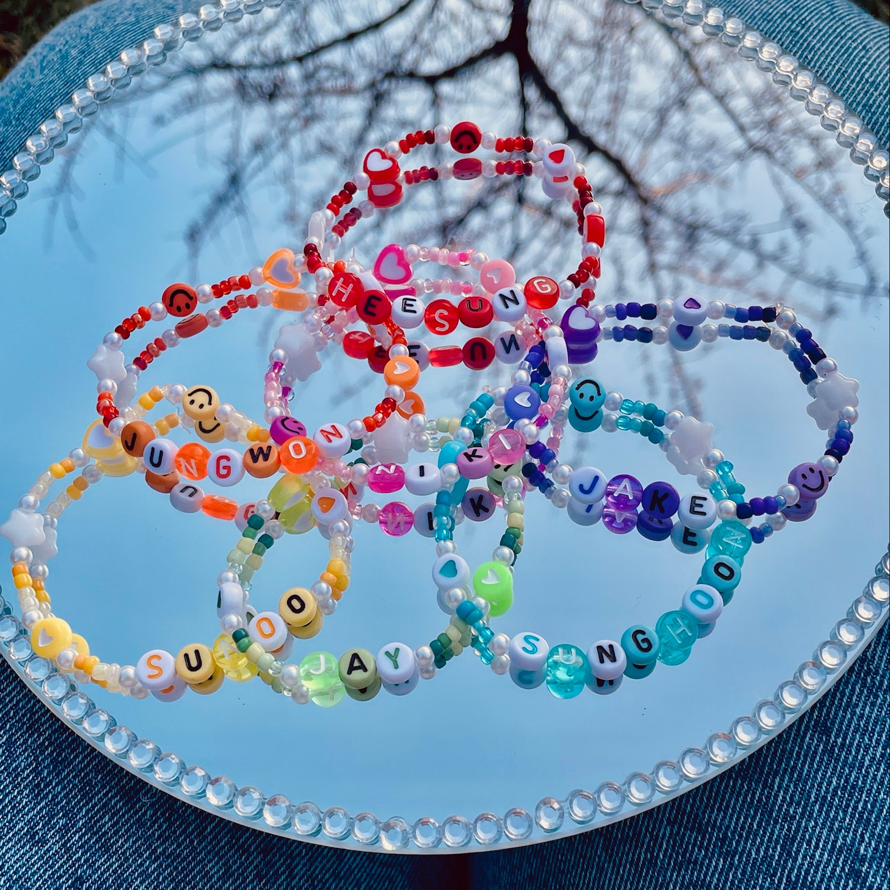 ENHYPEN Beaded Bracelets - Etsy