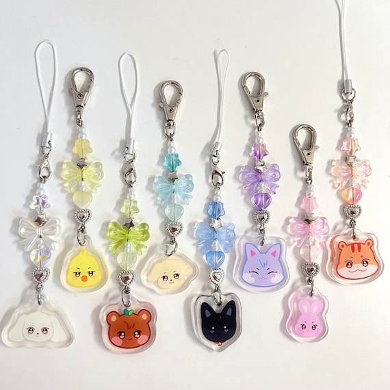 Ateez Aniteez Phonecharm / Keychain - Etsy