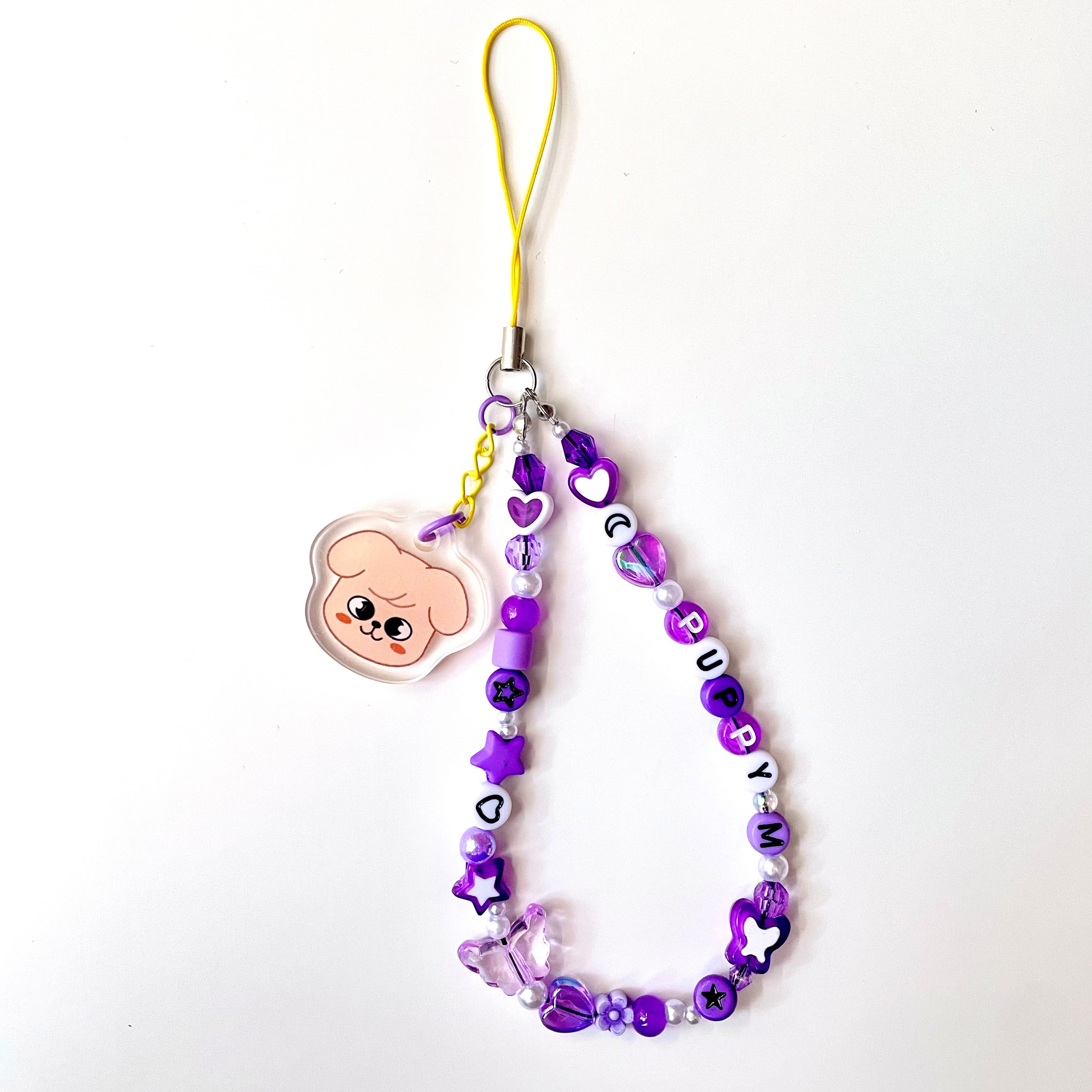 SKZOO Stray Kids Beaded PHONE CHARM - Etsy