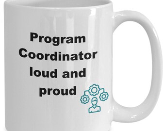Program coordinator funny gift mug