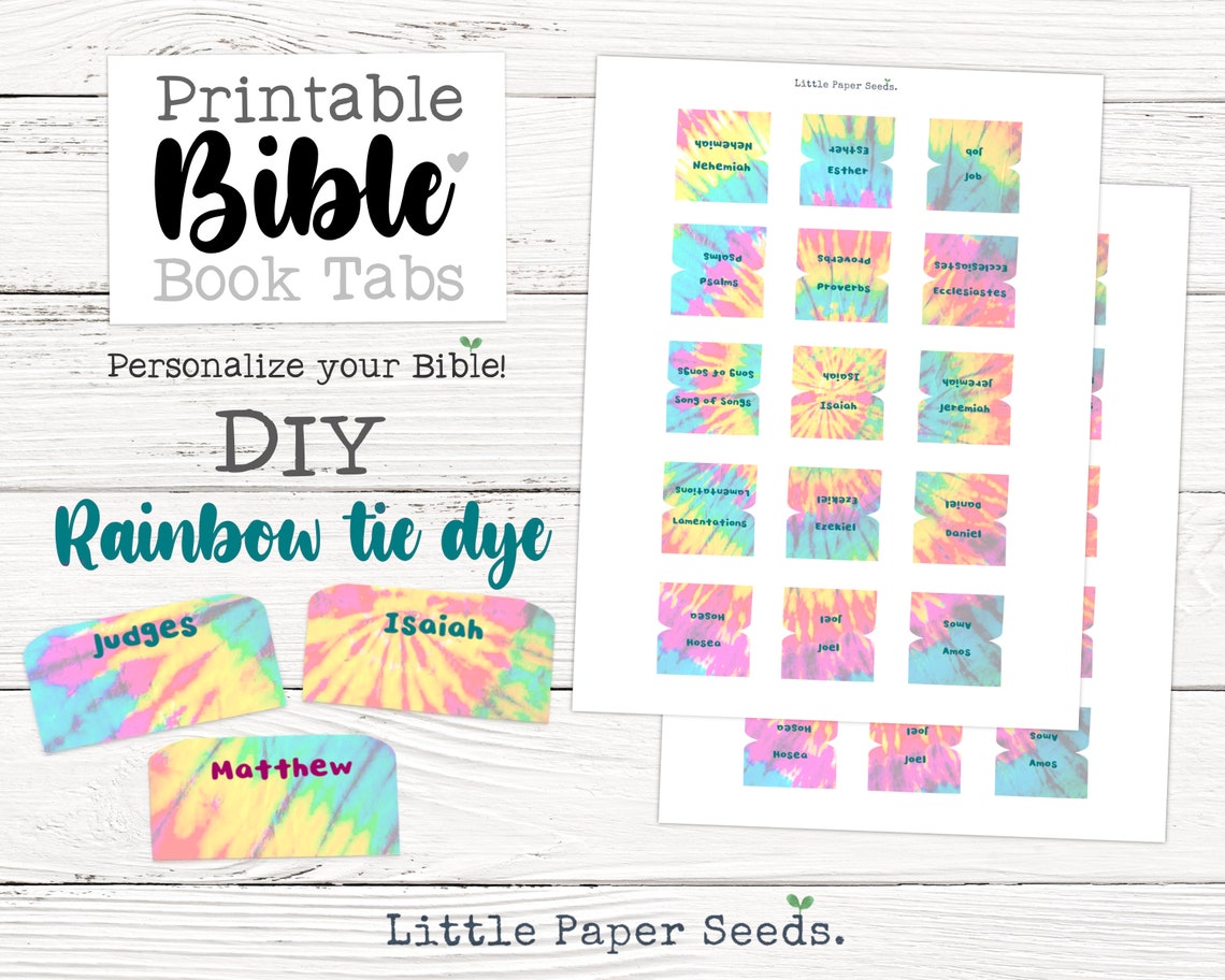 Printable Bible Tabs, DIY Bible Tabs, Minimalist Bible Tabs, Digital ...