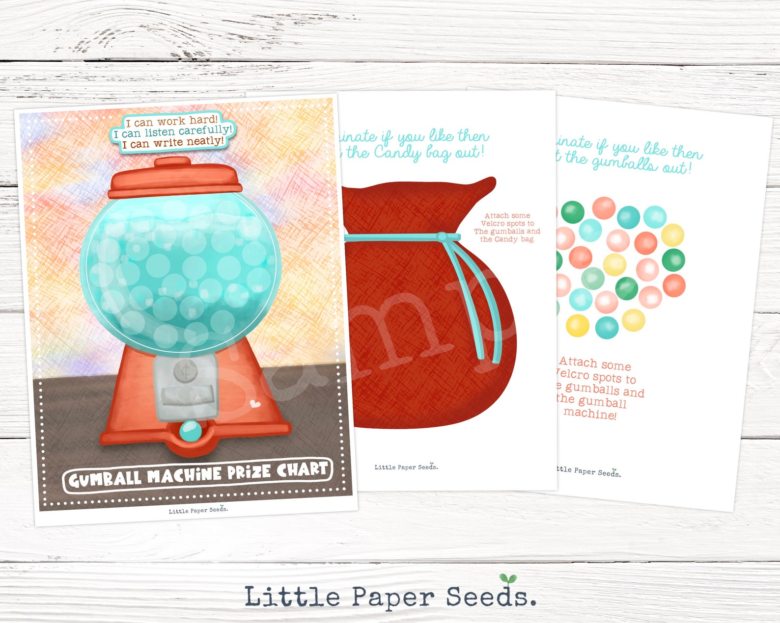 Printable Incentive Chart, Prize Chart, Christian Printable, Digital ...