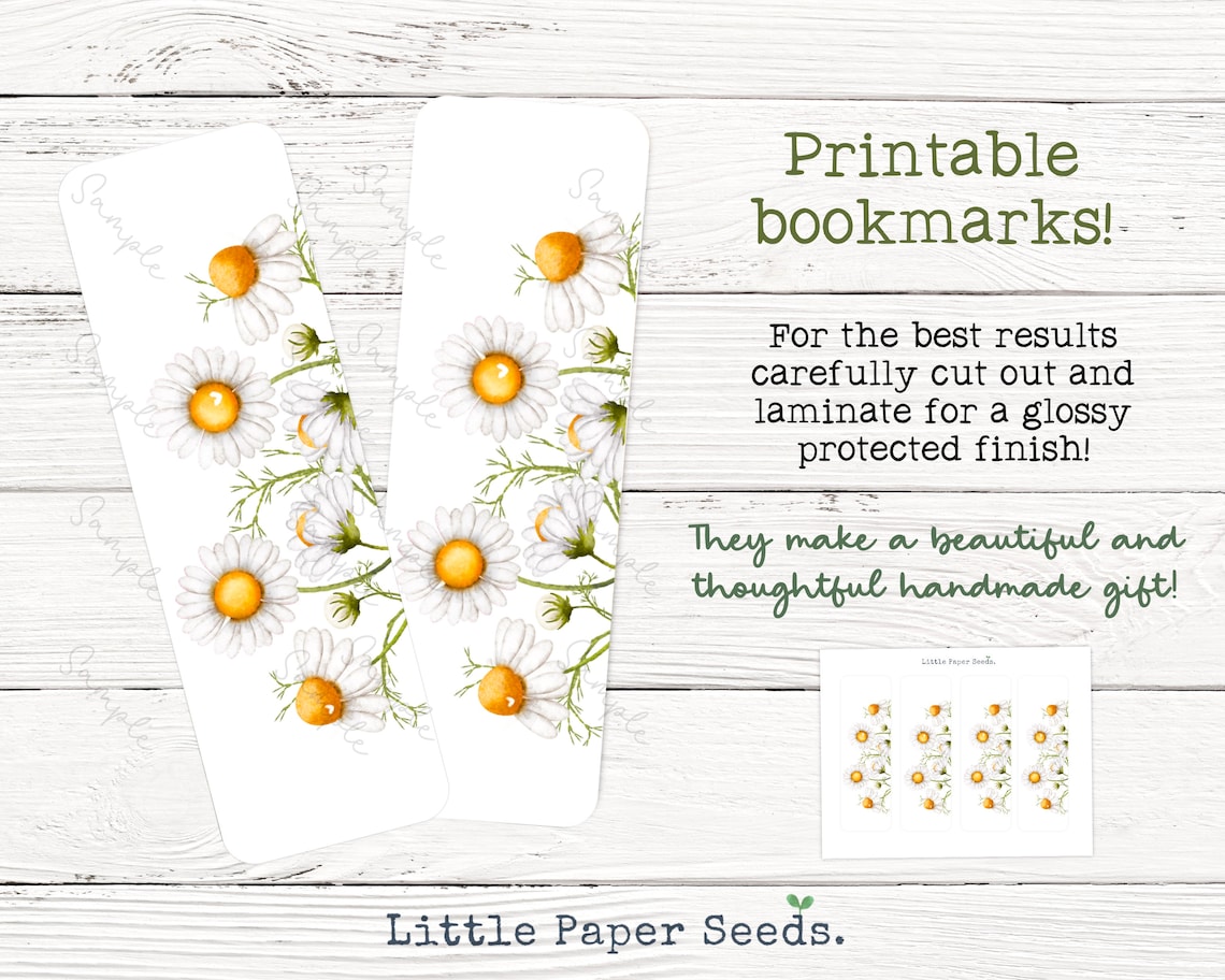 Daisy Printable Stationary Printable Stationary Stationary - Etsy