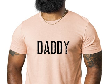 Daddy Shirt, Dad Shirt For Boy Girl Daddy, Fathers Day Shirt, New Dad Gift, Dad Birthday Gift, Gift For Dad Tshirt Plus Size