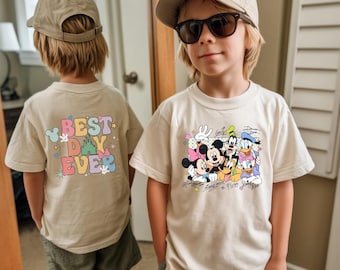Best Day Ever Toddler Disney Shirt, Disney Shirts for Toddler Boy or Girl, Mickey and Friends, Cute Kids Disney Shirt, Disneyland Shirt