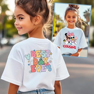 Disney Cousin Crew Shirts, Personalized Disney Family Shirts, Disney Cousin Trip Shirt, Disneyland Shirt, Cousins Disneyworld Shirts BDE1