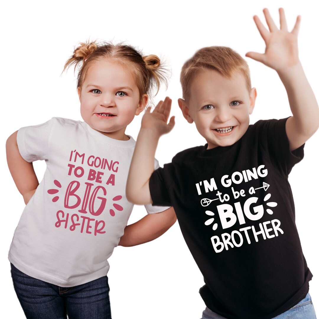 Im A Big Sister T Shirt In Girls' T-Shirts & Tops (2-16 Years) For Sale | UK - Foto 7