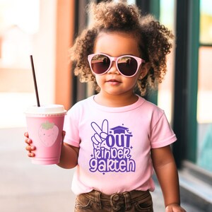 Peace Out Preschool, Kindergarten Graduation Shirt, Graduation Gift for Preschoolers, Graduate Gift for Kids, Last Day of School T-Shirt