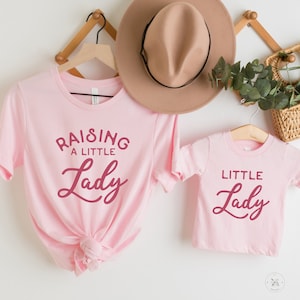 Little Lady Matching Family Shirts, Mother Daughter Mommy And Me Shirts, Mommy And Me Outfits, Matching Shirts, Mothers Day Gifts Girl Mama