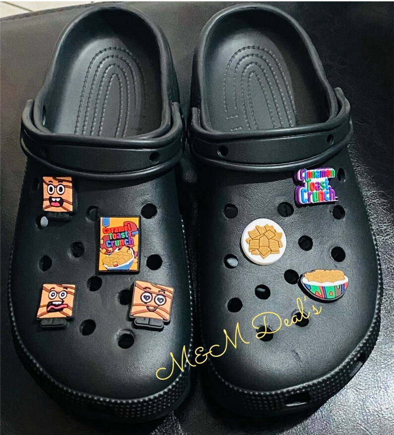 Cinnamon Toast Crunch Croc Charms Etsy