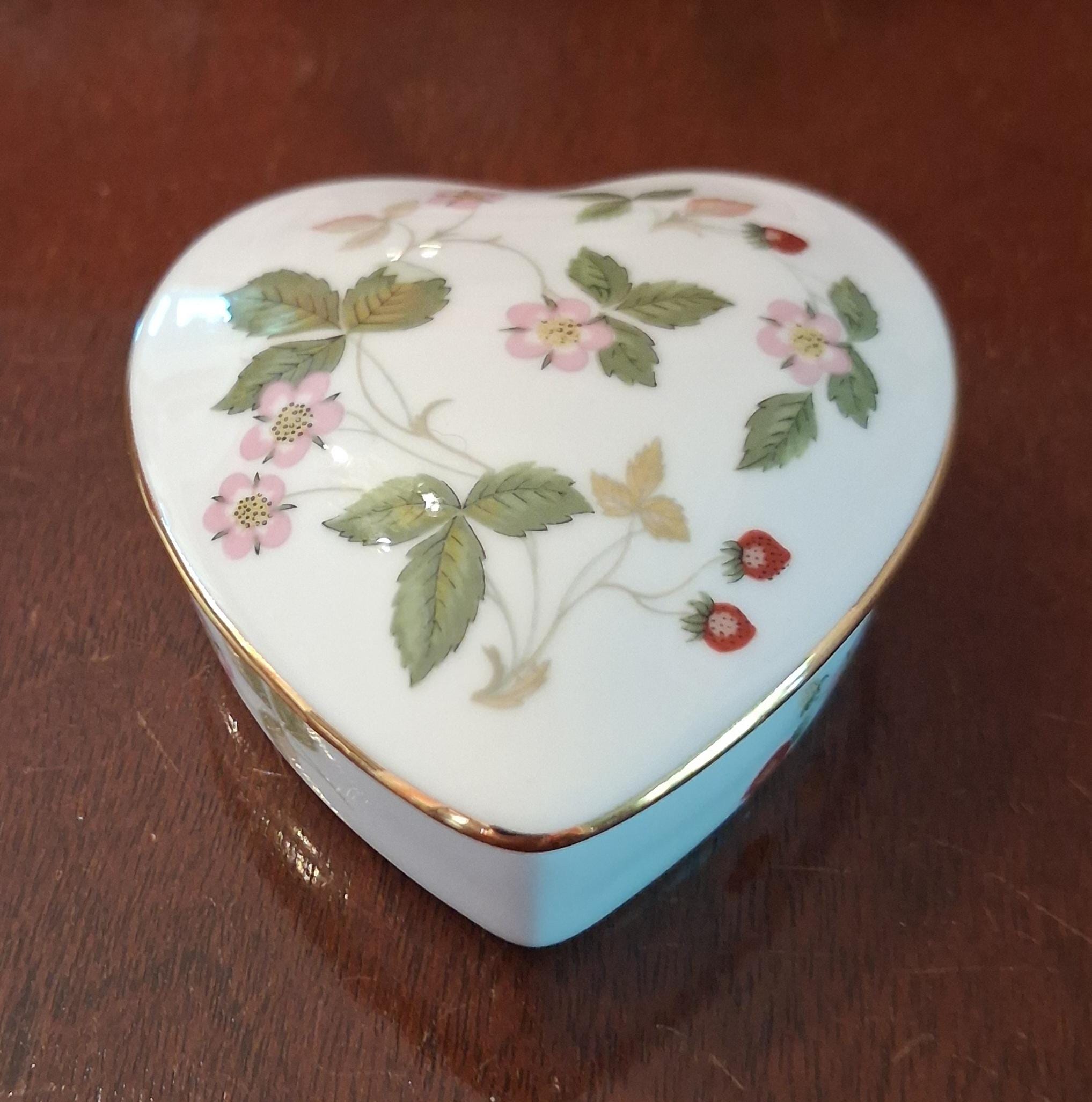 Wedgwood Wild Strawberry Trinket Box - Etsy