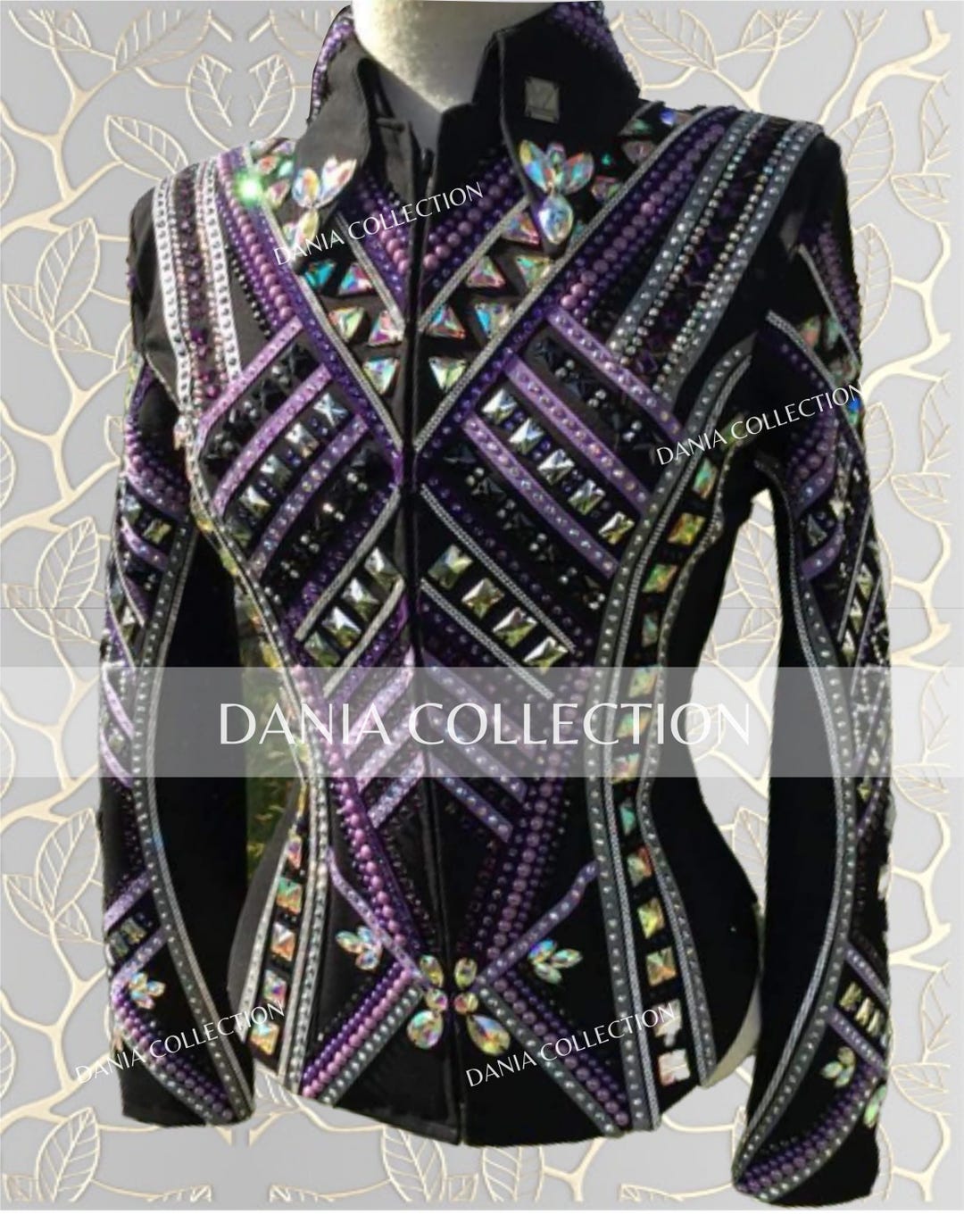 Custom Western Show Jacket, Custom Rodeo Queen Showmanship Horsemanship ...