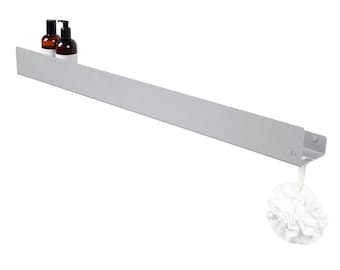 Gray modern shower shelf ISLA 40cm|60 cm