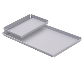Gray medium bathroom tray ARIA, Bathroom tray, bathroom accessories, bathroom accessories, bathroom tray, bathroom, GOLD LABEL