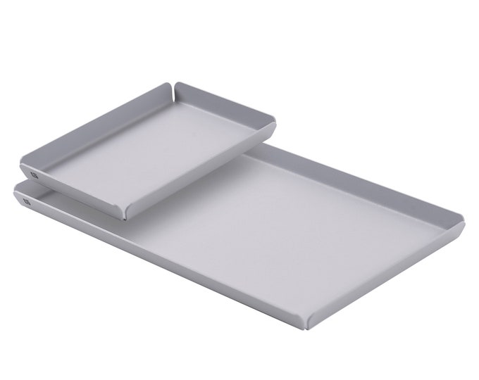 Gray medium bathroom tray ARIA, Bathroom tray, bathroom accessories, bathroom accessories, bathroom tray, bathroom, GOLD LABEL