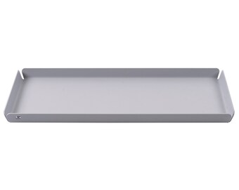 Gray small bathroom tray ARIA, Bathroom tray, bathroom accessories, bathroom tray, bathroom, GOLD LABEL