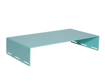 Steel monitor stand, desk stand, TV and computer stand, desktop organizer, office organizer, GOLD LABEL