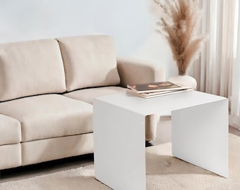 Modern coffee table, Metal Coffee Table, table for the living room, bedside table, GOLD LABEL
