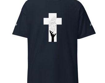 Comfort Colors Christian Tee for Men - Religious Gift - Inspirational Apparel - Gift for Him" Man of God-Man of Faith