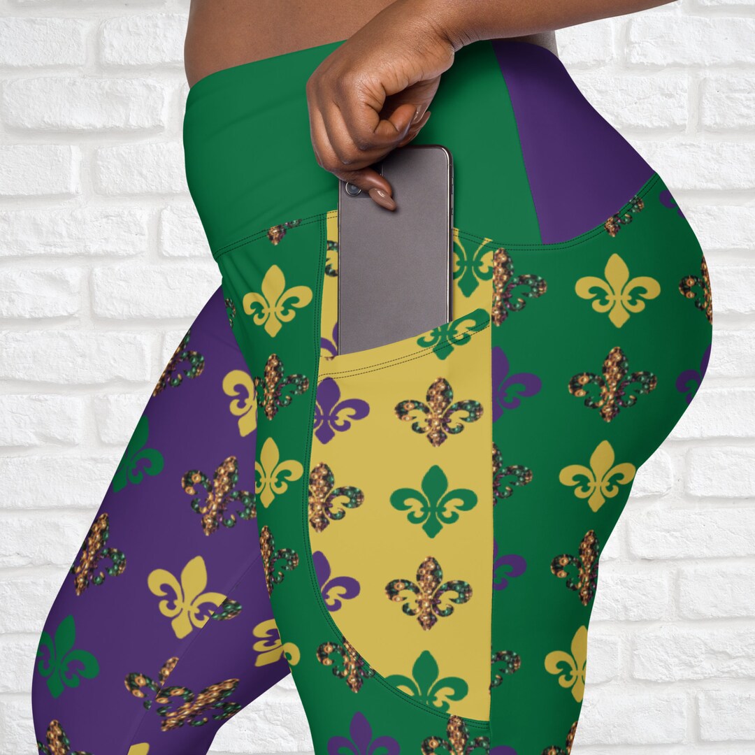 Cheap mardi gras leggings discount