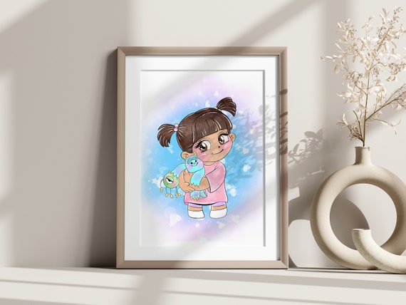 Monsters Inc Boo Wall Art / Monsters Inc Boo Wall Print / Girls Bedroom  Prints / Monsters Inc Decor / Digital Download / Monsters Inc Home - Etsy