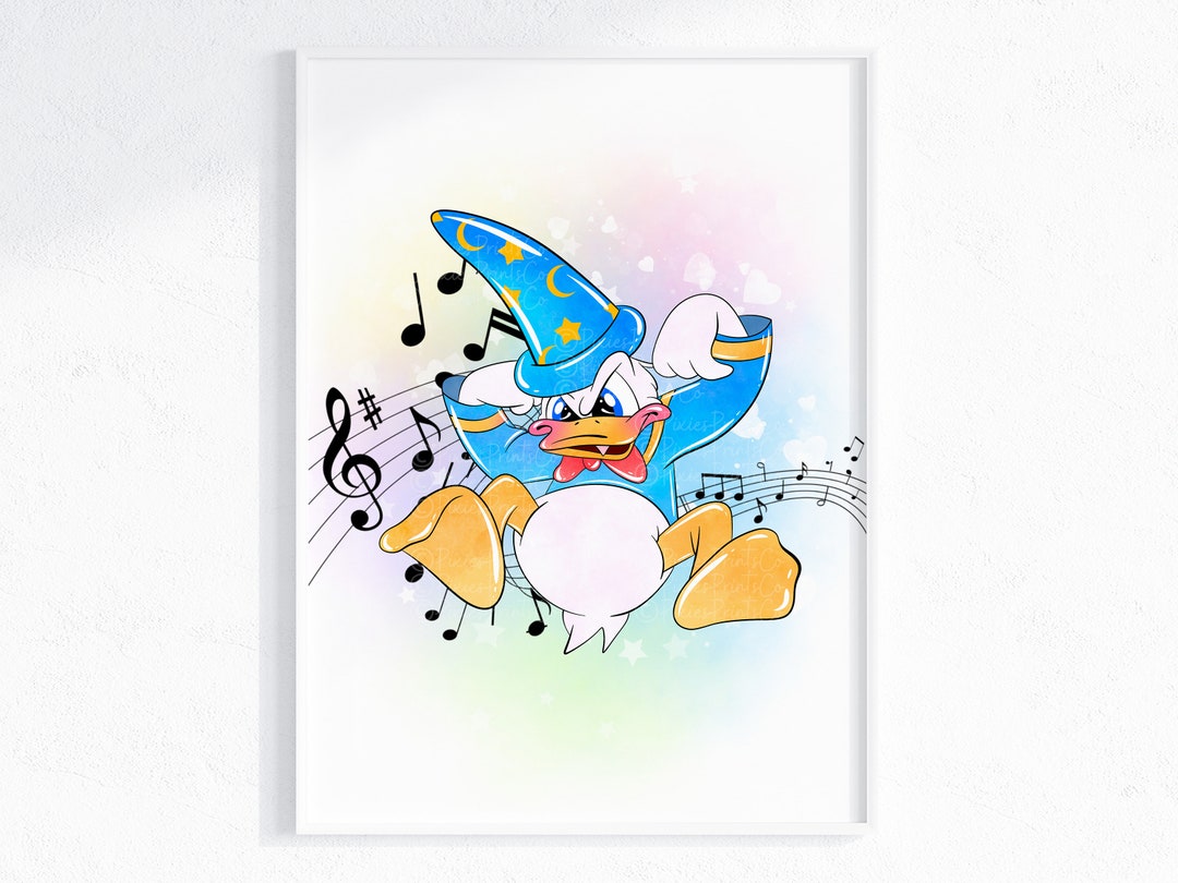Disney ミッキーのフィルハーマジック ドナルド 絵画 Disney ミッキーのフィルハーマジック ドナルド 絵画 - メルカリ