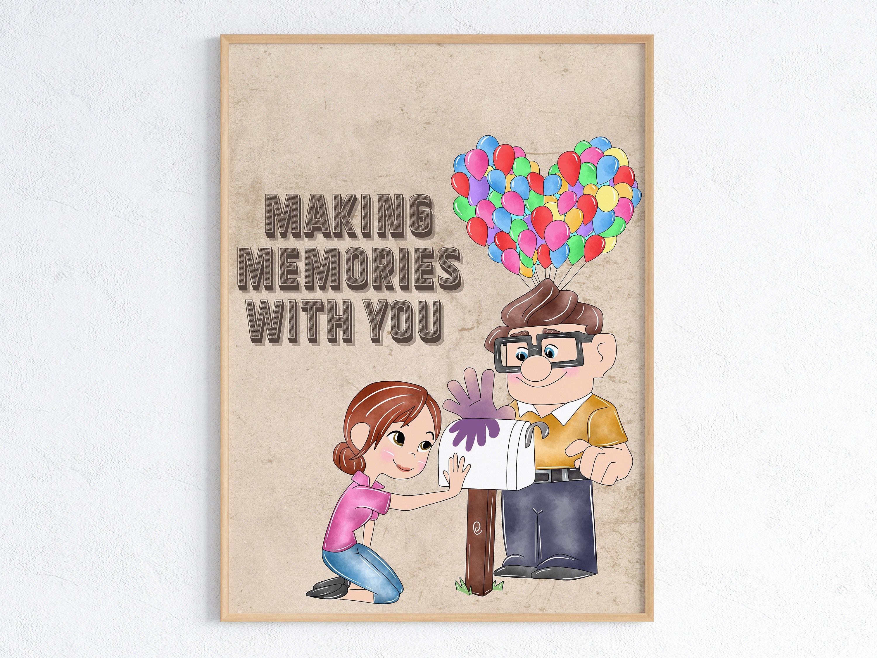 Carl ellie quote - Etsy México, image size:3000x2250