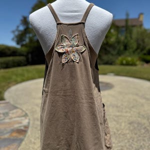 Upcycled NWOT Free People Movement Mini Dress Size S-M | SAME Day Ship image 4