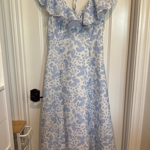 MSRP 319 | FREE PEOPLE Hansen & Gretel Henrietta Maxi Dress Size M | Same Day Ship image 2
