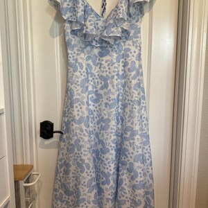 MSRP 319 | FREE PEOPLE Hansen & Gretel Henrietta Maxi Dress Size M | Same Day Ship image 3