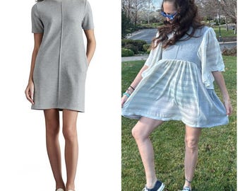MSRP 99 | Shuggie Fierce Upcycled Steve Madden Sweater Mini Dress – Size S