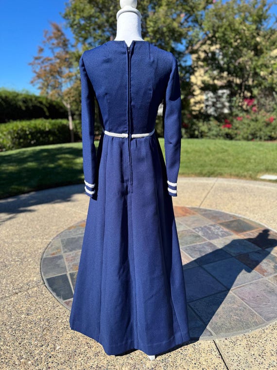 chinese dress ladies Gracie Maxi Dress Anchors Away / Extra Small / SWI3220D-CL main image 0