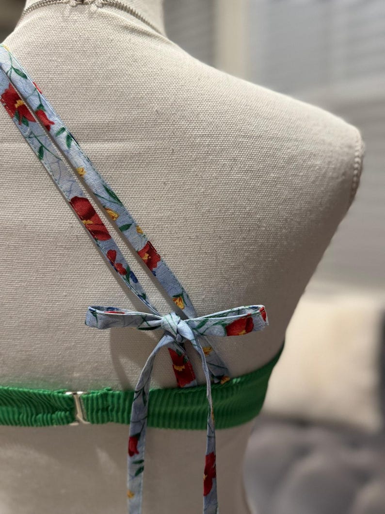 NWOT Our From Under by Urban Outfitters Bando w/ Upcycled Straps Size XS/S image 5