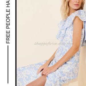 MSRP 319 | FREE PEOPLE Hansen & Gretel Henrietta Maxi Dress Size M | Same Day Ship image 1