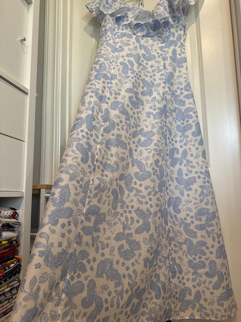 MSRP 319 | FREE PEOPLE Hansen & Gretel Henrietta Maxi Dress Size M | Same Day Ship image 6