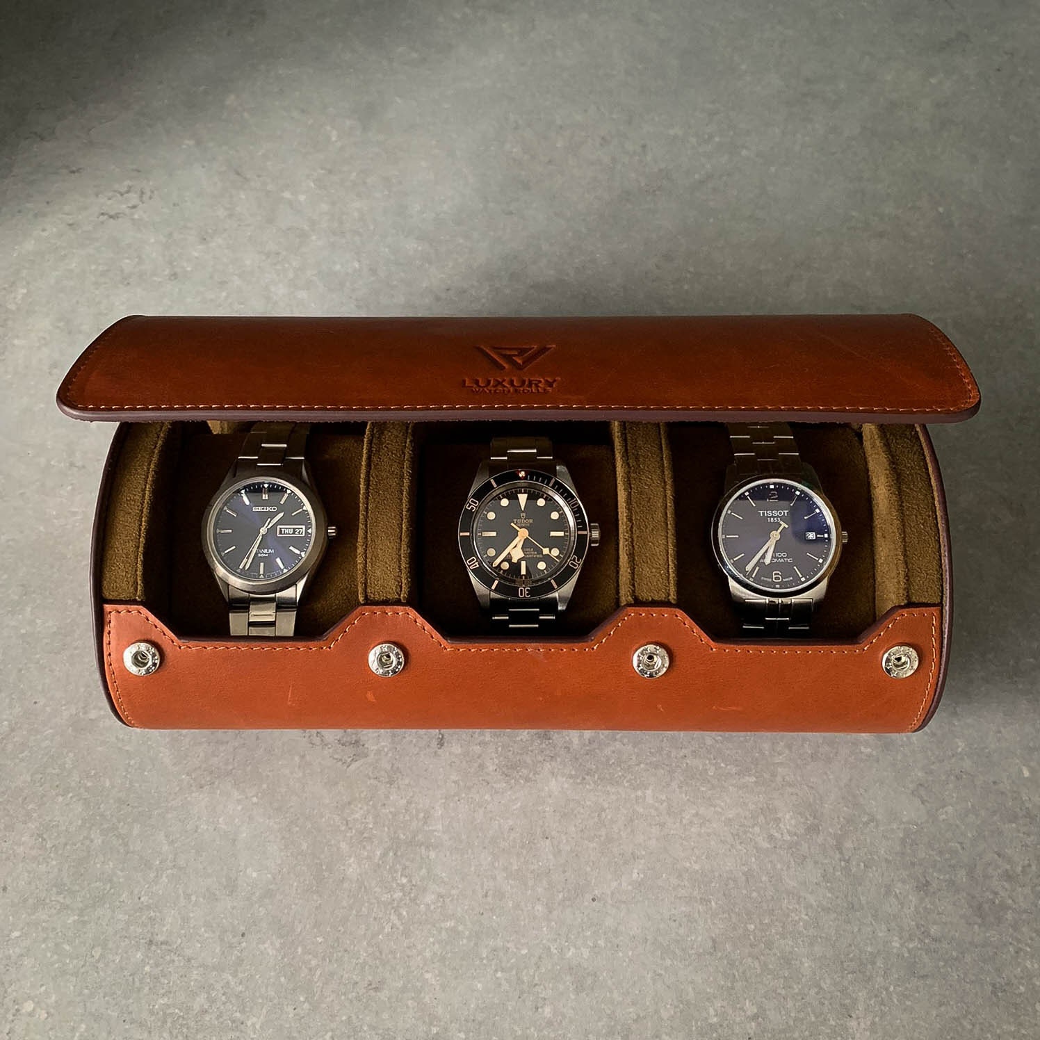 Watch Roll Leather Watch Roll 3 Watch Roll Watch Case Watch Storage