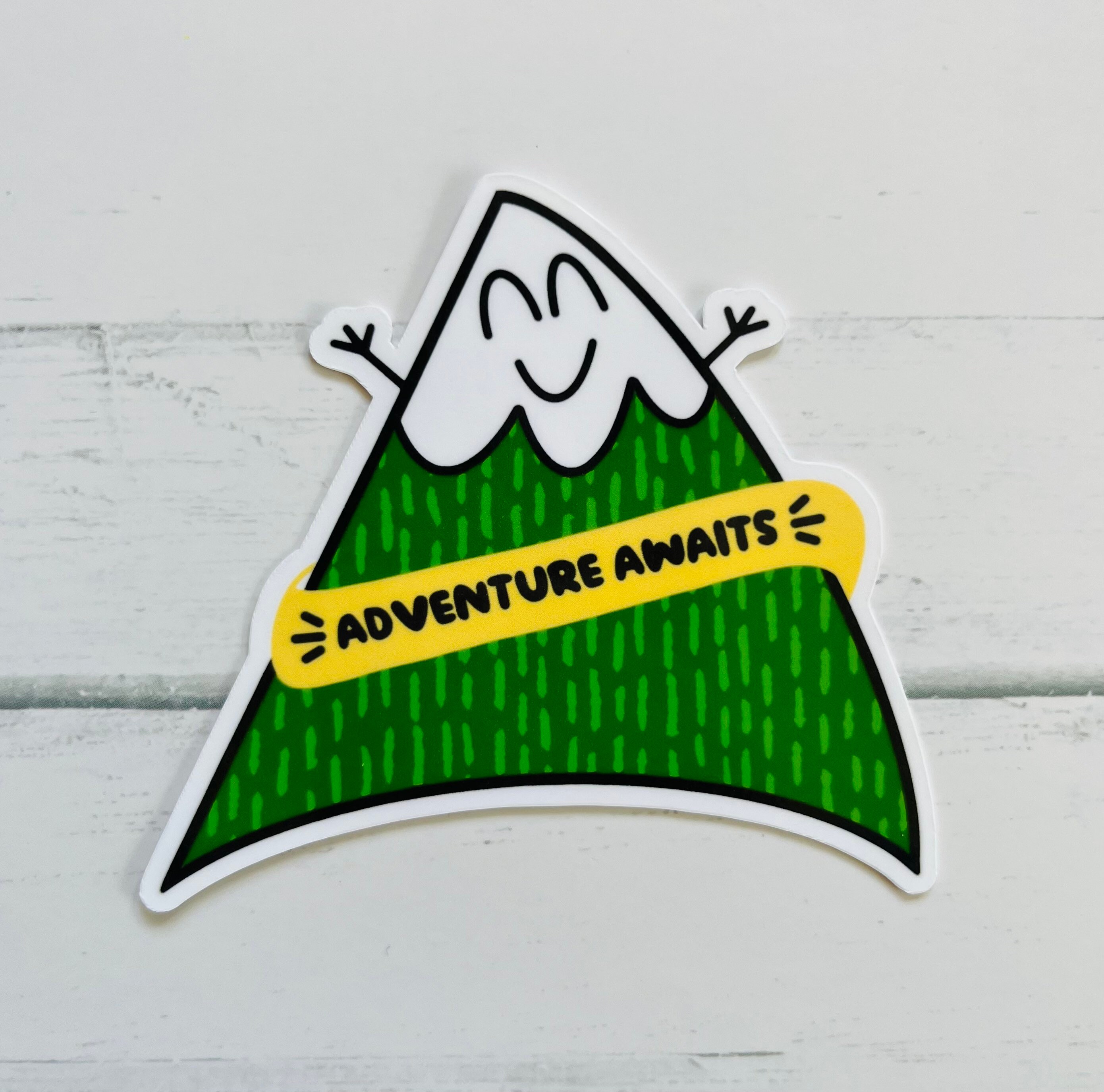 Adventure Awaits Sticker, Journal Sticker, Water Bottle Sticker - Etsy
